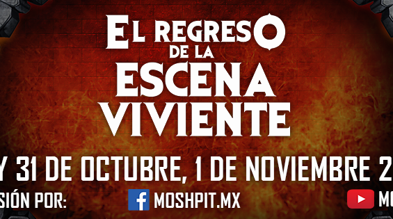 [MOSHPIT] anuncia nuevo festival online ‘El regreso de la escena viviente’