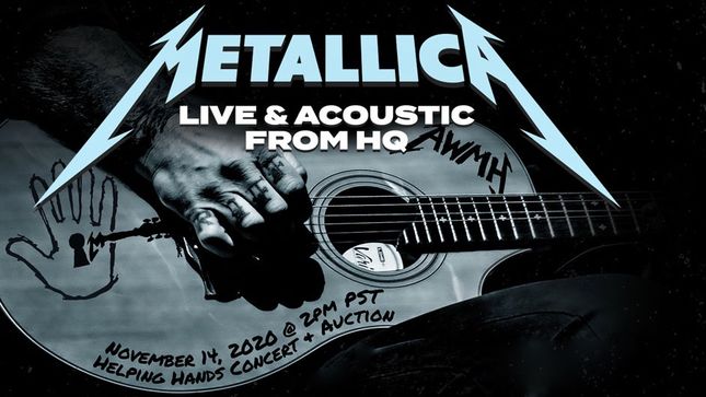 [METALLICA] transmitirá concierto benéfico por streaming