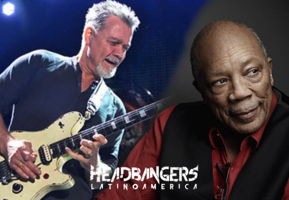 EL iconico productor [QUINCY JONES] rinde homenaje a [EDDIE VAN HALEN]