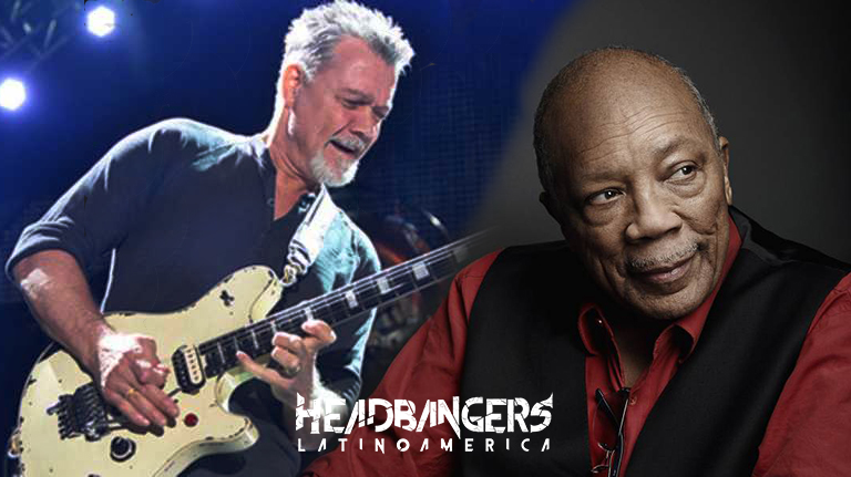 EL iconico productor [QUINCY JONES] rinde homenaje a [EDDIE VAN HALEN]