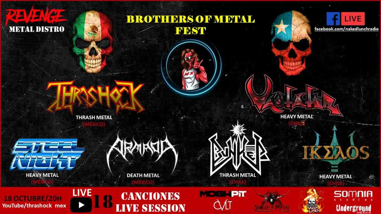 [Brothers of Metal Fest]: México y Chile unidos por el Metal