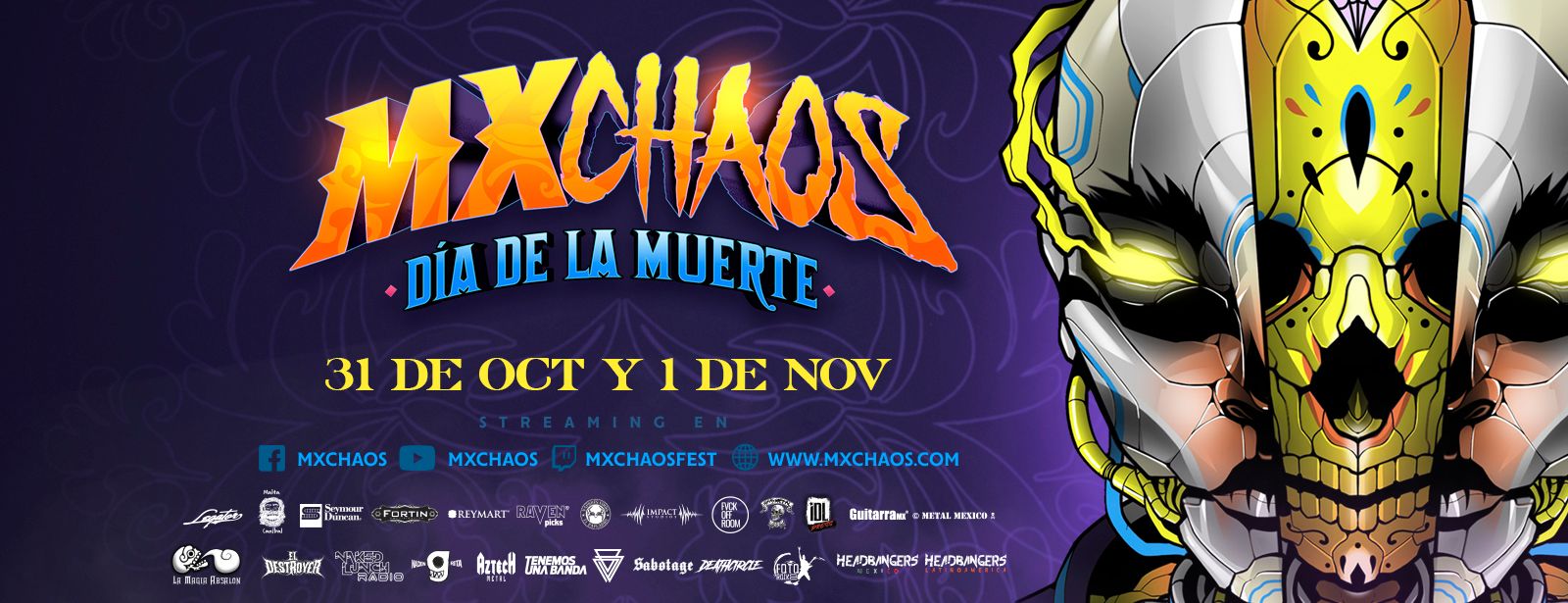 MxChaos 2020: Gran Festival Online Mexicano este Fin de Semana