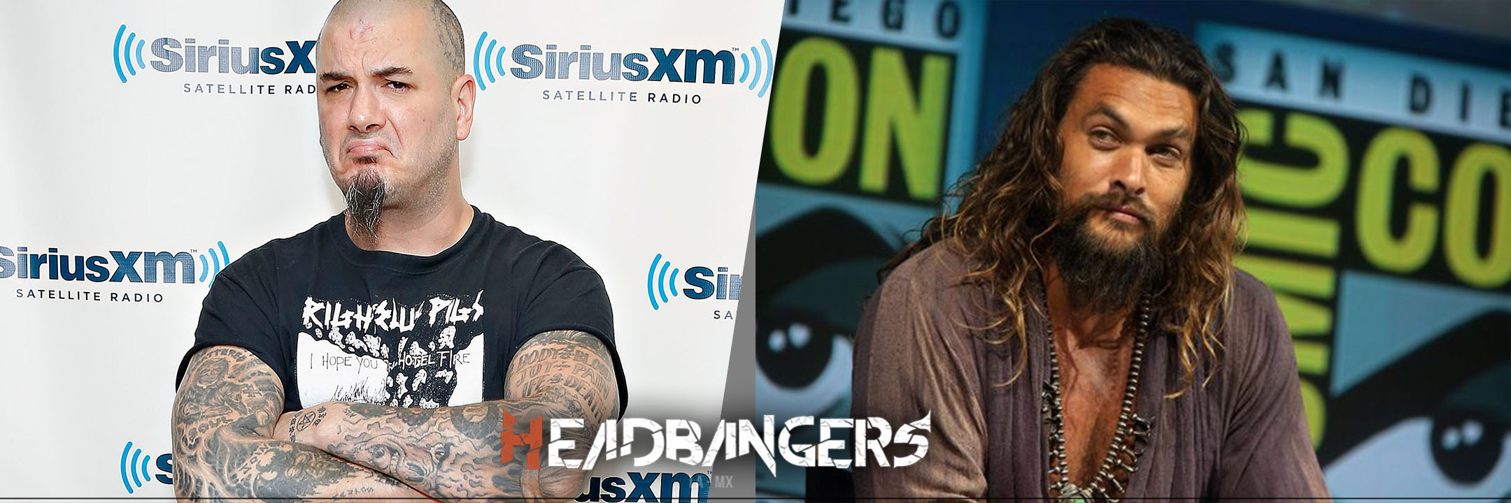 [Jason Momoa] colabora con [Phil Anselmo] en la nueva canción de [Scour]