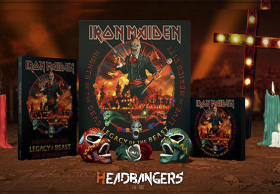 ‘Nights Of The Dead’ de [IRON MAIDEN] entra a las listas europeas