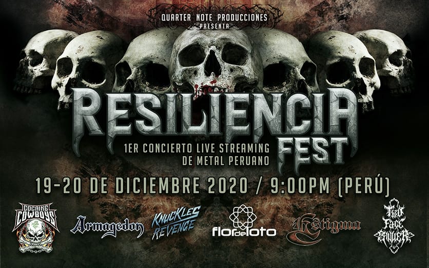 RESILIENCIA FEST 🇵🇪 – El primer live streaming de metal peruano