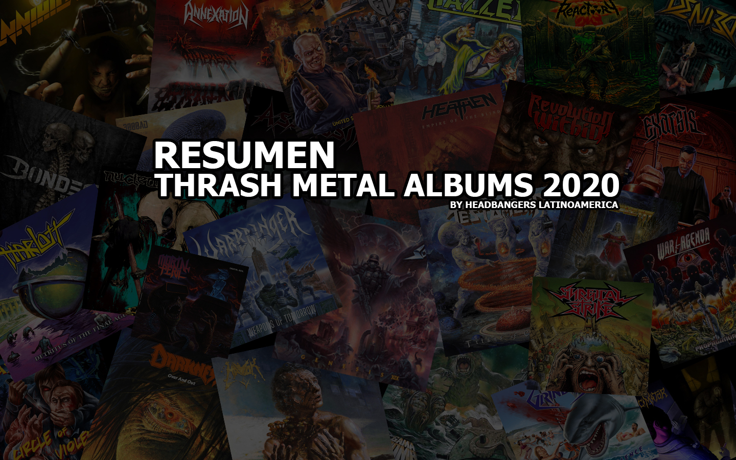 [ESPECIAL] Lo mejor del Thrash Metal 2020… Grandes albums del año!