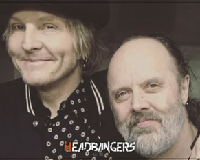 [Lars Ulrich] ‘el padrino’ de [Matt Sorum] en [Guns ‘N’ Roses]