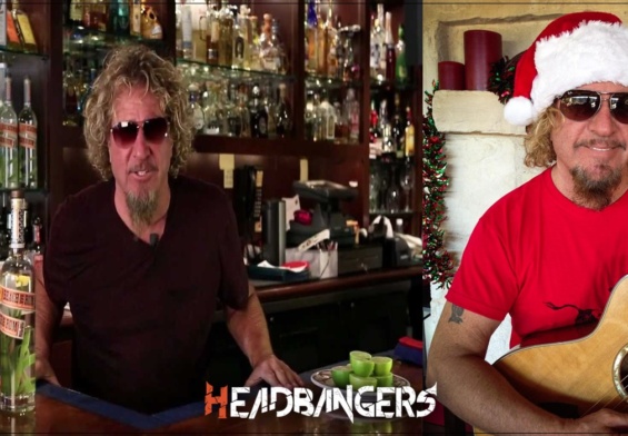 [Sammy Hagar] nos comparte su cocktail y video navideño. ‘Salute’