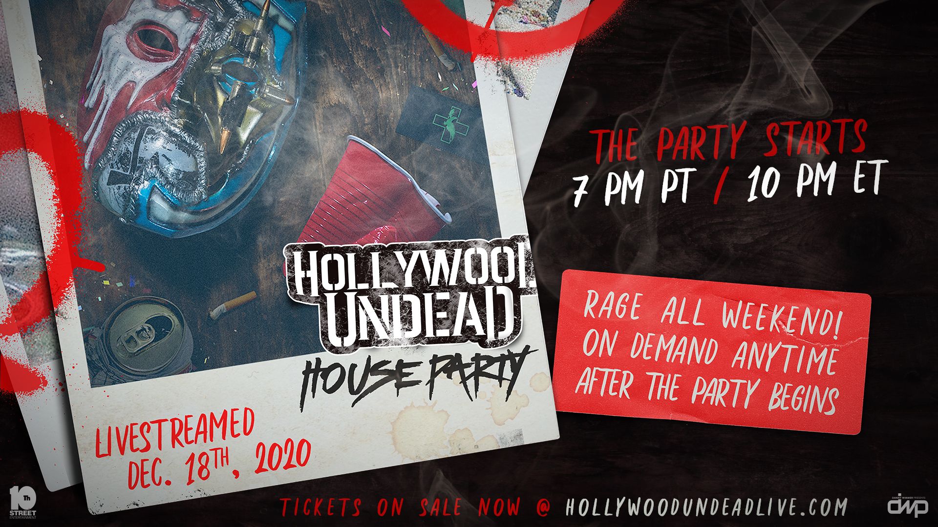 [Hollywood Undead] ‘House Party’ fiesta vía streaming