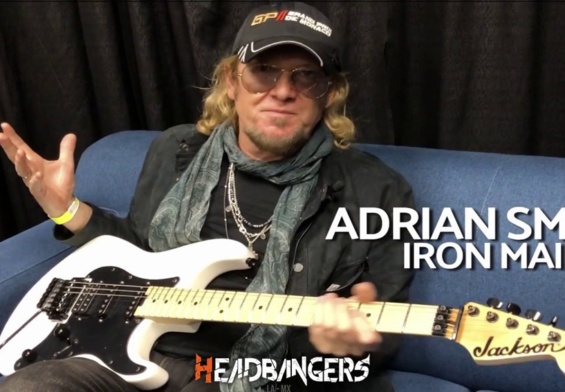 Adrian Smith de [IRON MAIDEN] Subió un video de una canción que hace décadas no tocaba.