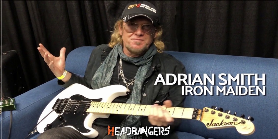 Adrian Smith de [IRON MAIDEN] Subió un video de una canción que hace décadas no tocaba.