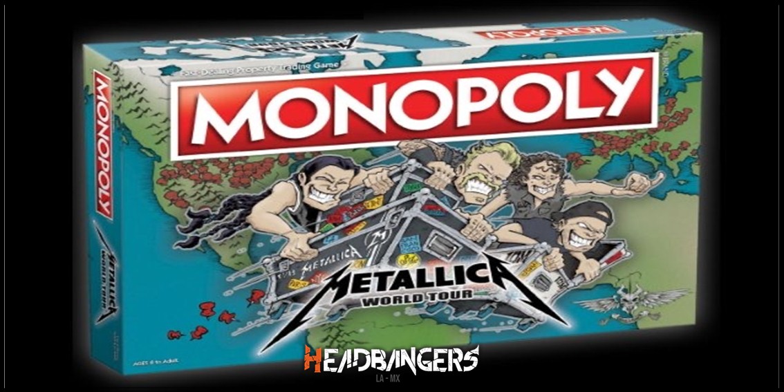 [METALLICA] Colabora con un popular juego de mesa.