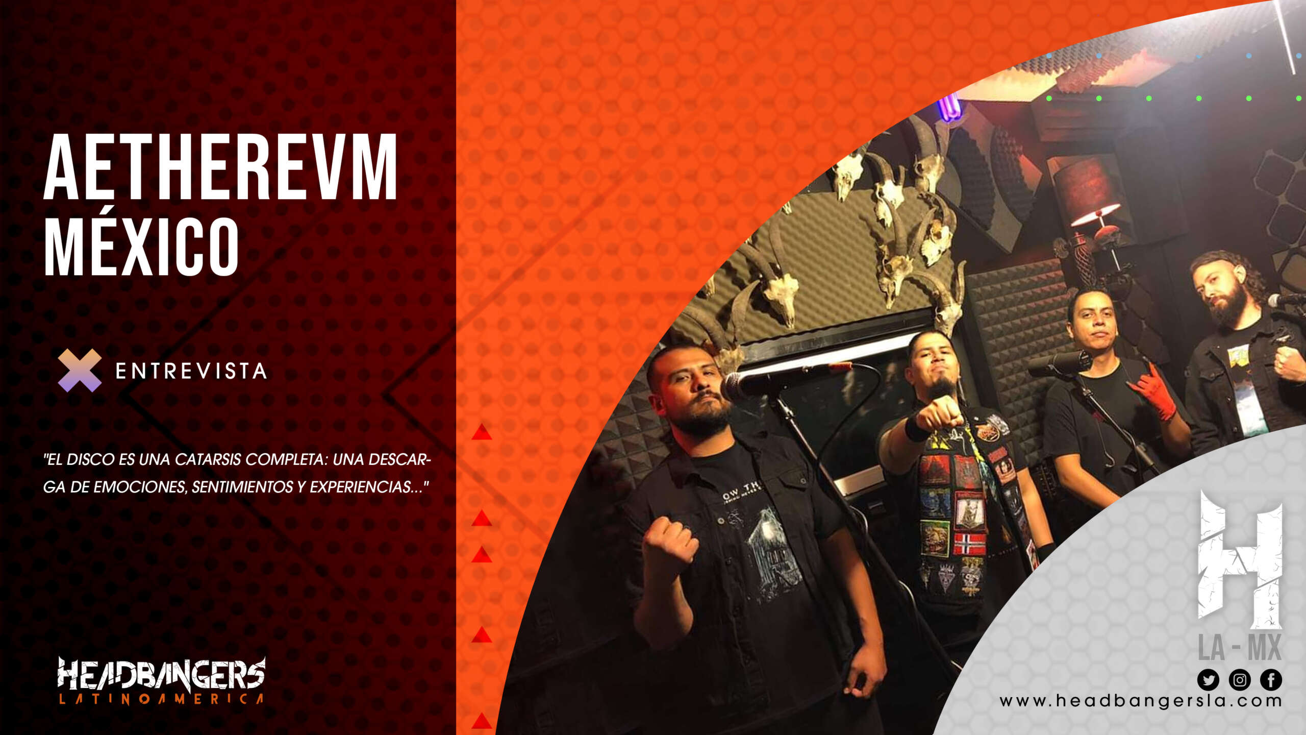 [ENTREVISTA] AETHEREVM (MÉX): Pisando fuerte creando música sublime