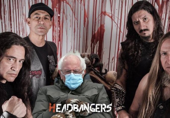 TENDENCIA: Los memes de [Bernie Sanders] en las portadas del metal