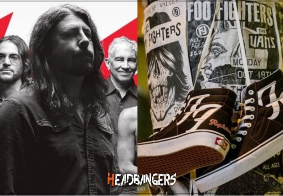 El nuevo modelo de la compañia [Vans] rockea con [Foo Fighters]