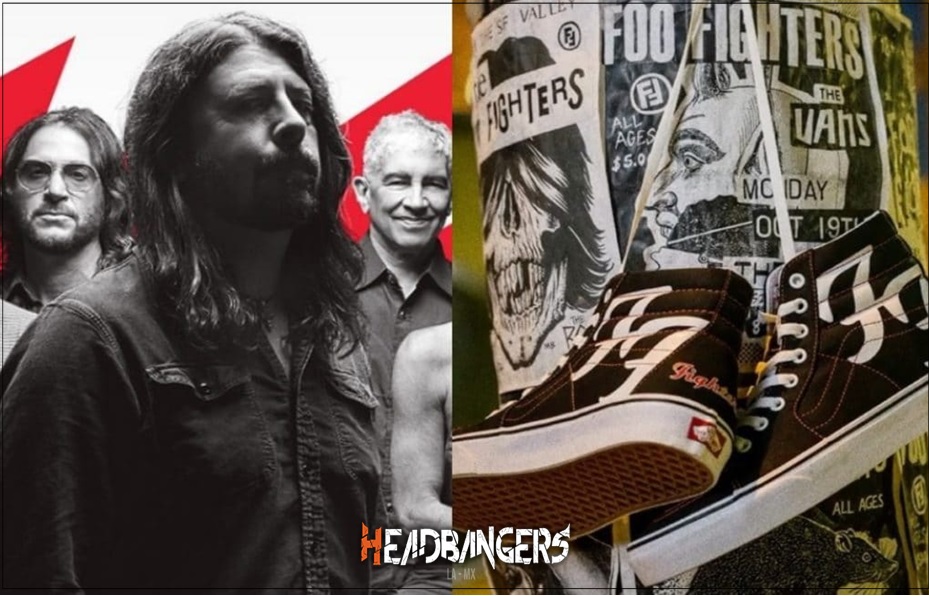 El nuevo modelo de la compañia [Vans] rockea con [Foo Fighters]