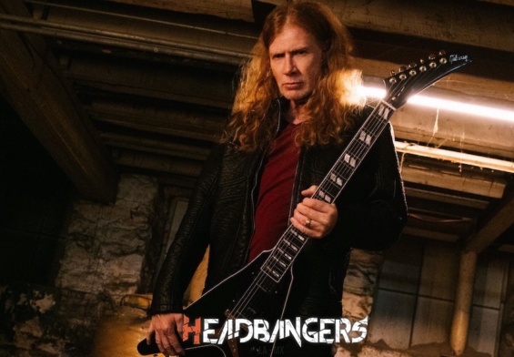 [Dave Mustaine] y sus nuevas guitarras [Gibson]