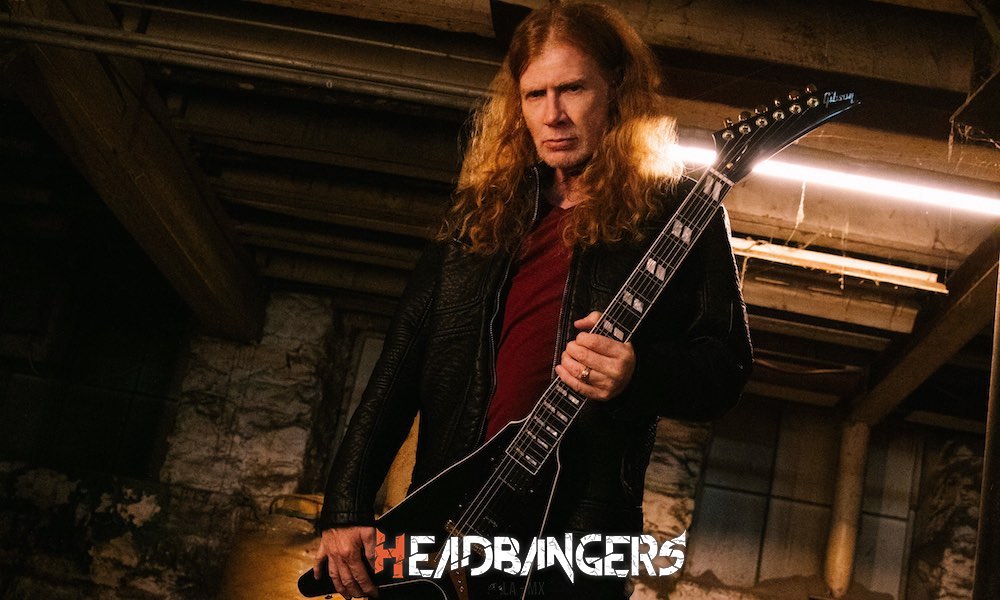 [Dave Mustaine] y sus nuevas guitarras [Gibson]