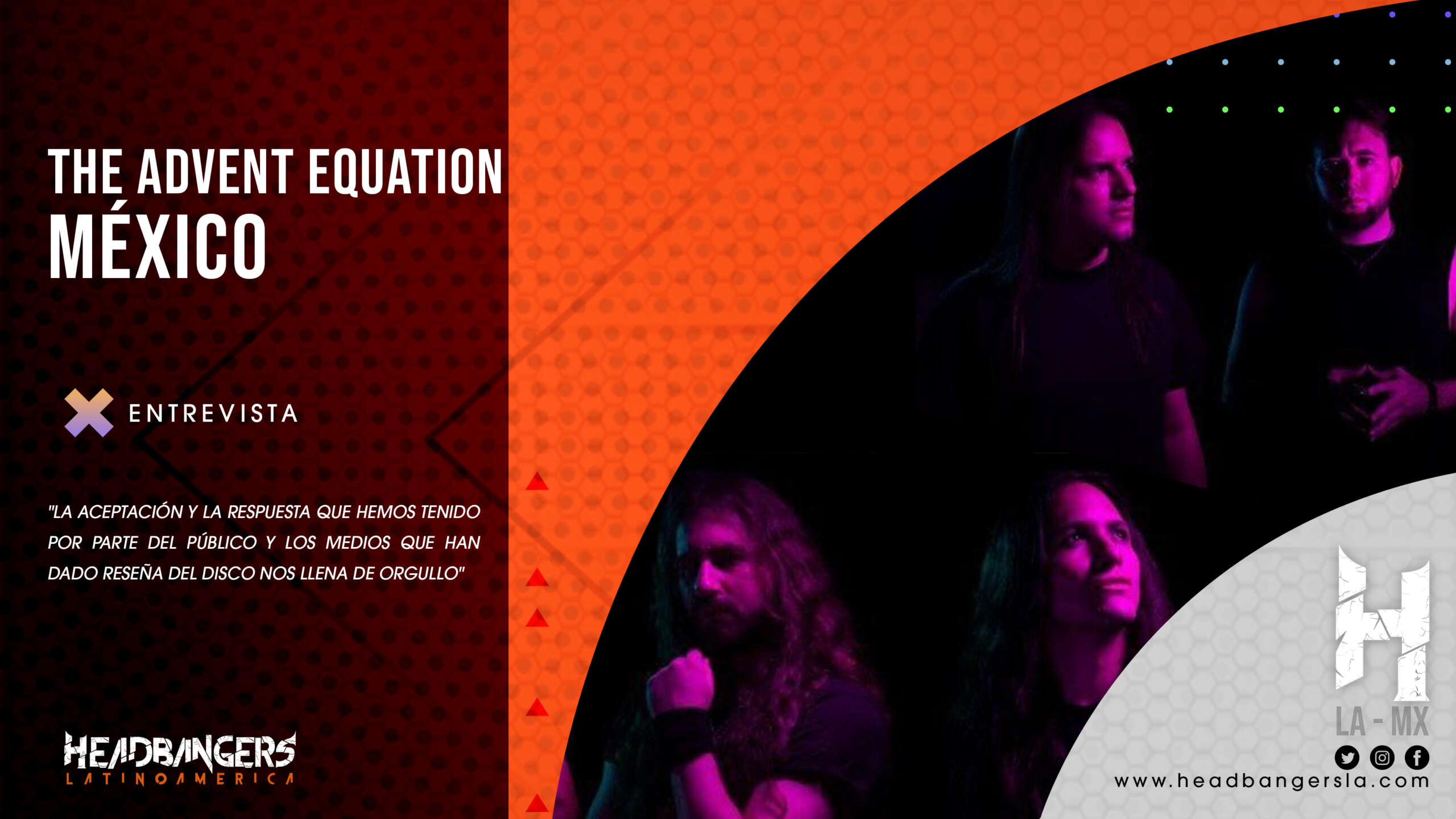 [ENTREVISTA] THE ADVENT EQUATION (MÉX): Los maximos exponentes del Metal Progresivo en Latinoamérica