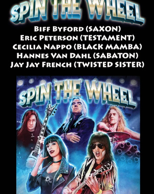 ‘Spin The Wheel’: ¡Nueva colaboración entre [Twisted Sister], [Testament] Y Más…!