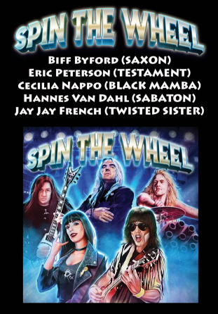 ‘Spin The Wheel’: ¡Nueva colaboración entre [Twisted Sister], [Testament] Y Más…!