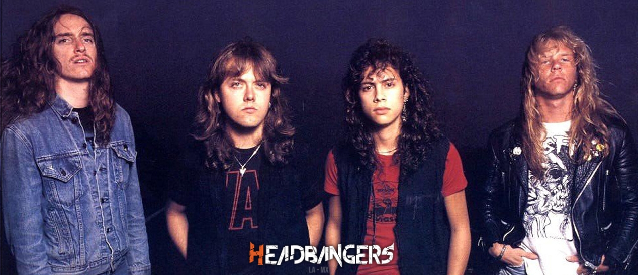 Escucha a [Metallica] interpretando ‘Master Of Puppets’ por primera vez en 1985.