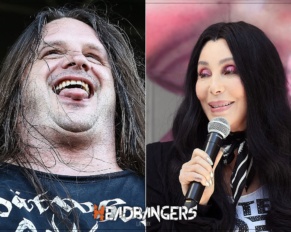 [George Fisher] de [Cannibal Corpse] estuvo con [Cher] ¡¿En su casa?!