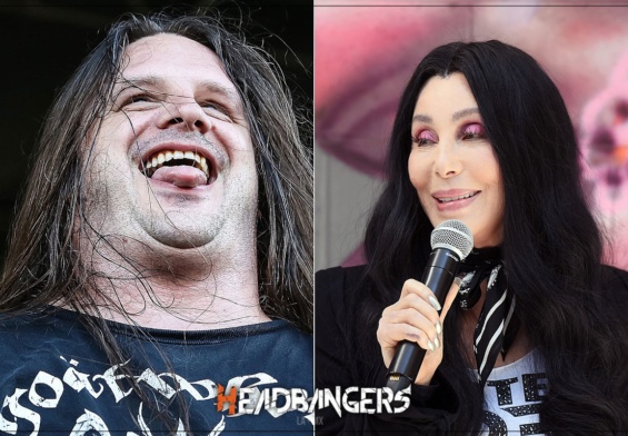 [George Fisher] de [Cannibal Corpse] estuvo con [Cher] ¡¿En su casa?!