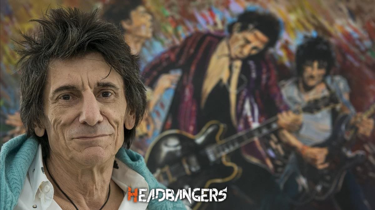 [Ronnie Wood] guitarrista de [The Rolling Stones] habla de su lucha contra el cáncer