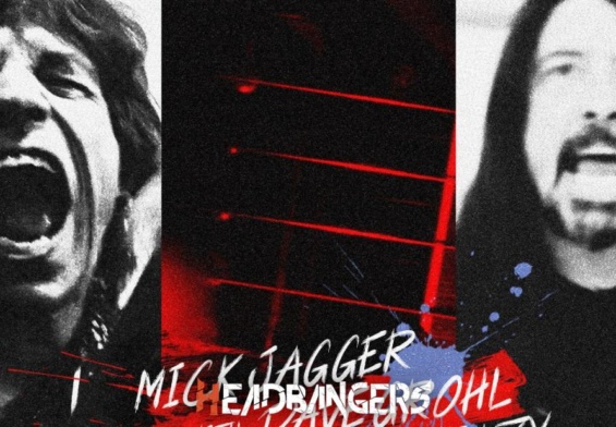 ¡Poderosa unión! [Mick Jagger] junto a [Dave Grohl] en una nueva canción