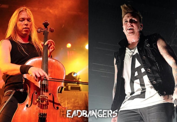 No te pierdas el videoclip de [Apocalyptica] junto al cantante de [Papa Roach]