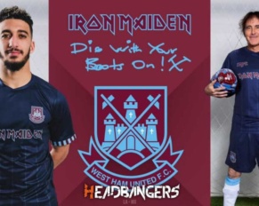 ¡Up The Irons! [Iron Maiden] y el West Ham United lanzan nueva camiseta