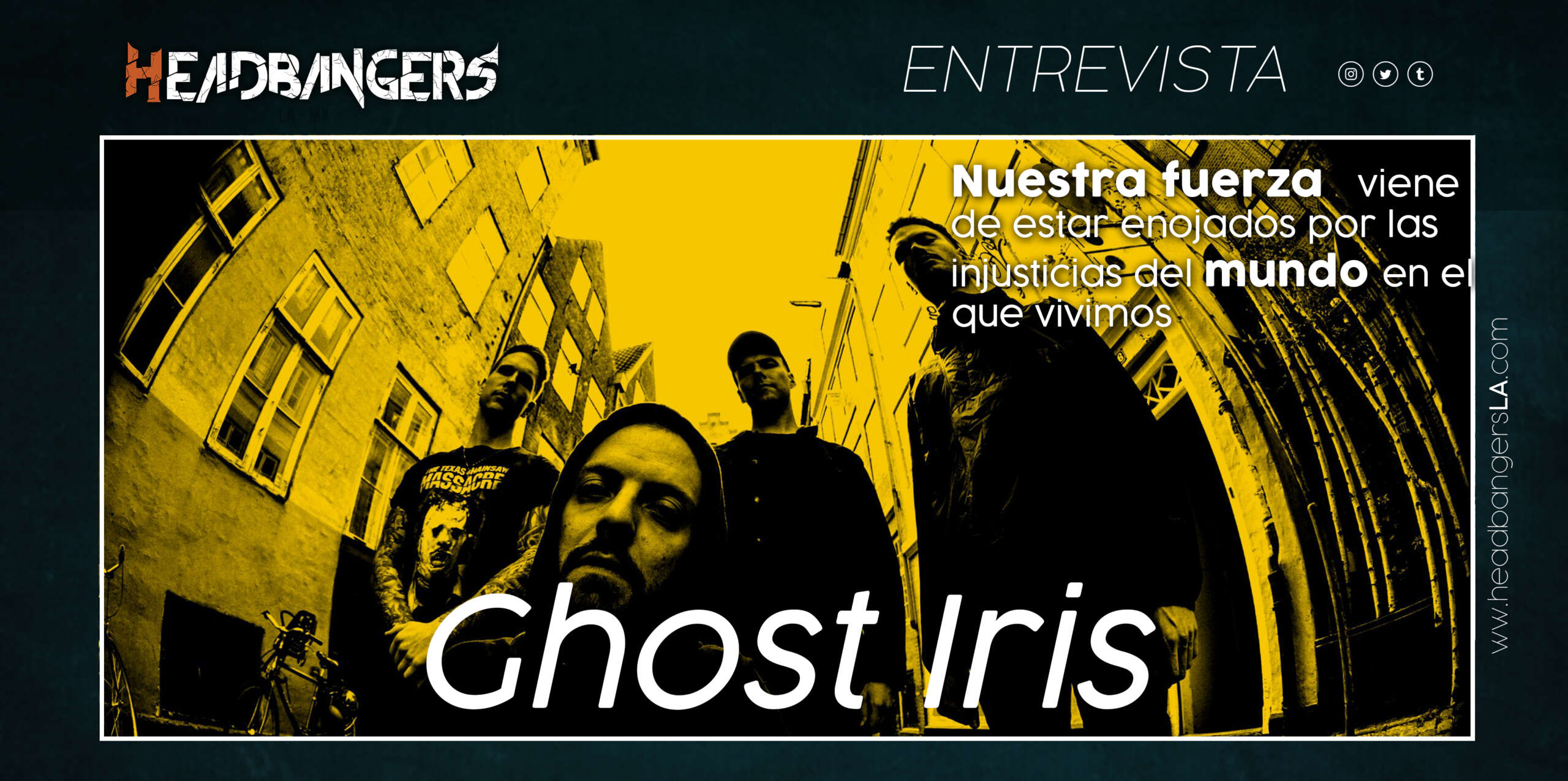 [Entrevista]-[Ghost Iris]: ‘Creemos que la negatividad en algunas ocasiones puede llevarte a ser positivo’