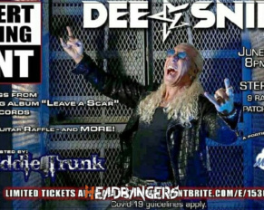 ¡Show en vivo de [Dee Snider]!