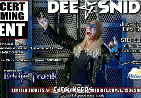 ¡Show en vivo de [Dee Snider]!