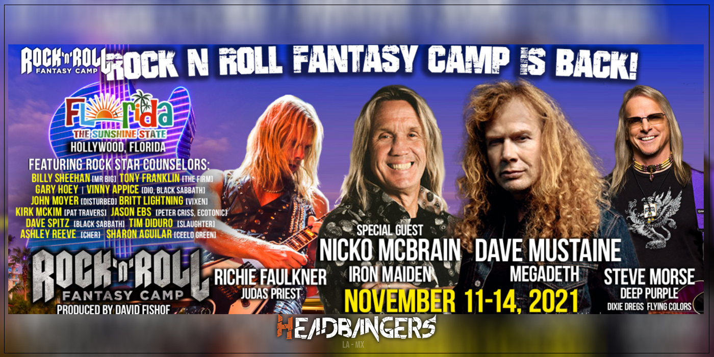 ¡Grandes anuncios para el ‘Rock ‘N’ Roll Fantasy Camp’!