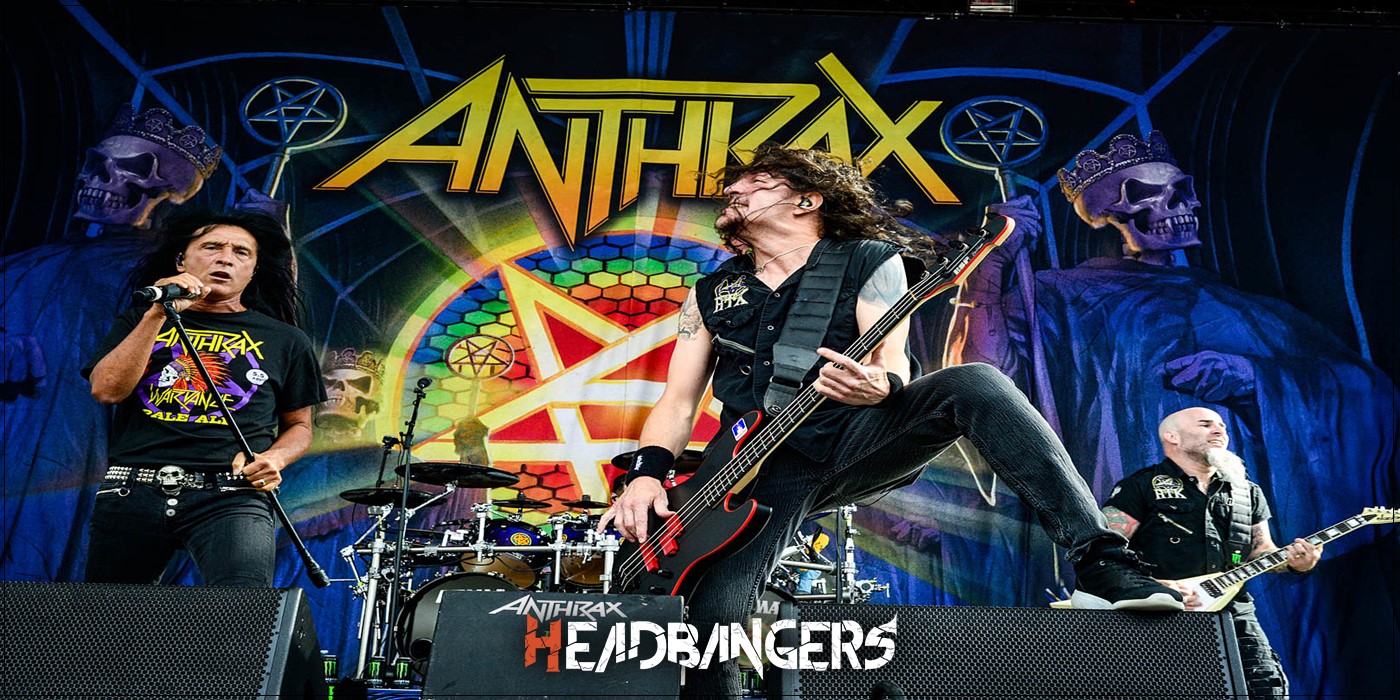 Esperado: [Anthrax] celebra su 40 aniversario con  Live Streaming.