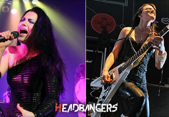 [Amy Lee] de [Evanescence] sobre [Lzzy Hale] de [Halestorm]: ‘Nos amamos y nos llevamos bien’