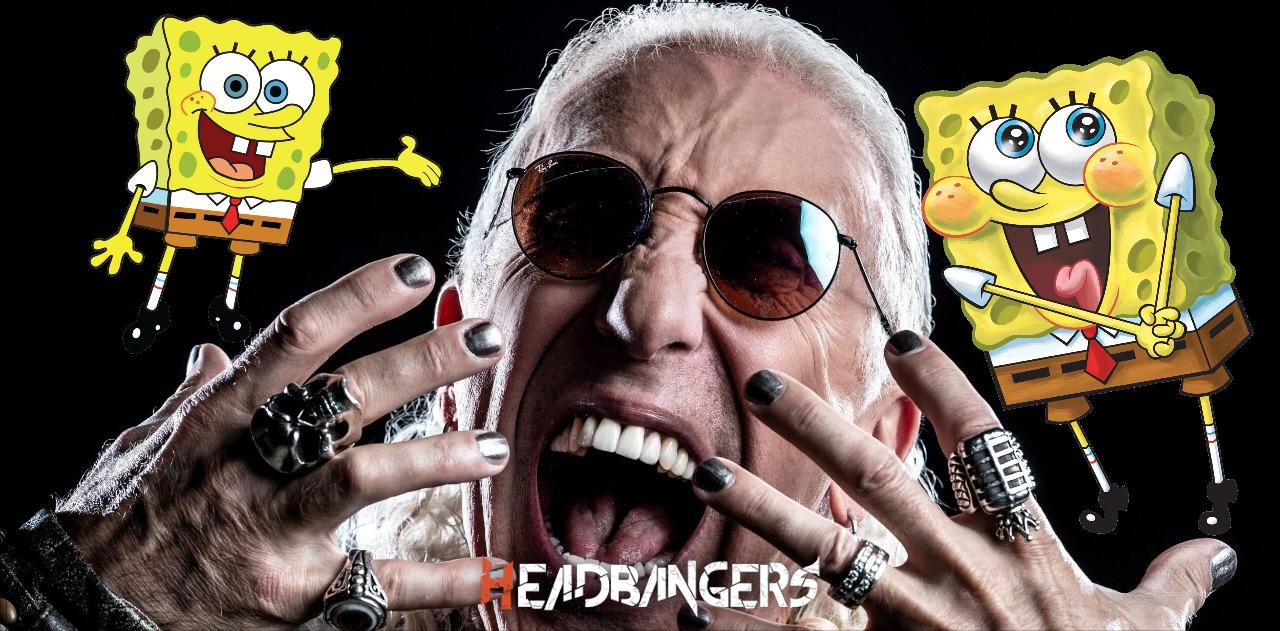 La historia de cómo [Bob Esponja] ‘versionó’ el clásico ‘I Wanna Rock’ con permiso de [Dee Snider]