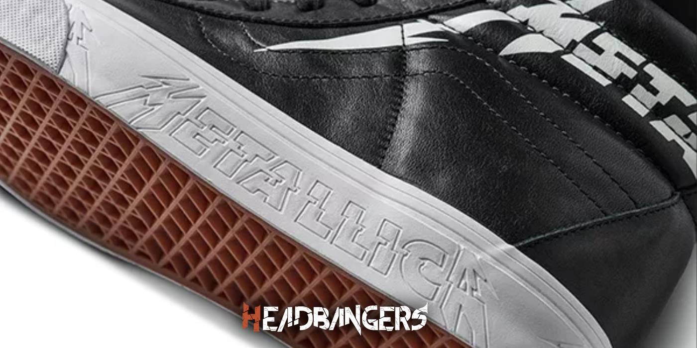 Los nuevos tenis [Metallica] y [Vans], solo para verdaderos fans coleccionistas