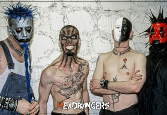 ¡Primeras imágenes del regreso de [Mudvayne] a los ensayos!