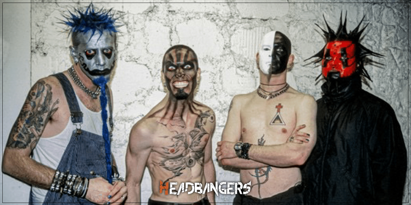 ¡Primeras imágenes del regreso de [Mudvayne] a los ensayos!