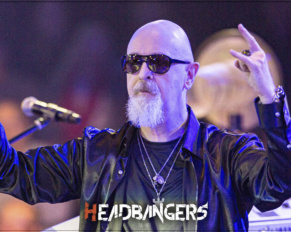 [Rob Halford] protagoniza los anuncios de una compañía de seguros