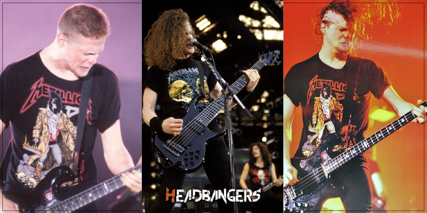 ¿Por qué [Jason Newsted] usaba siempre remeras de [Metallica] en vivo?