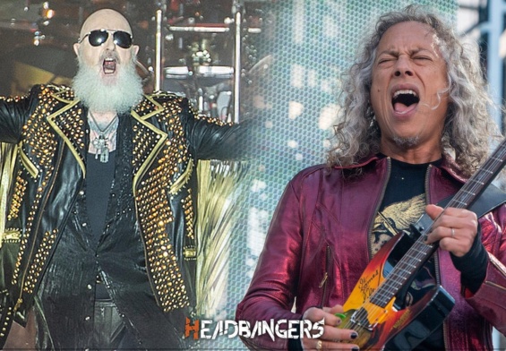 [Kirk Hammett] se une a [Judas Priest]… ¡En el escenario!