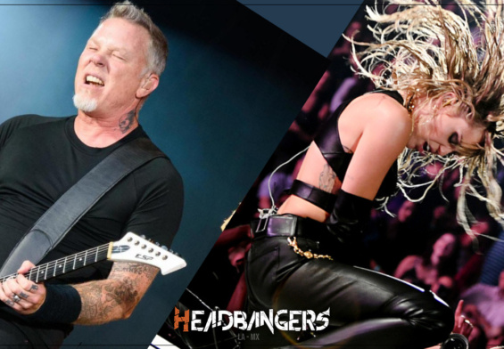 ¡[Metallica] y [Miley Cyrus] juntos!