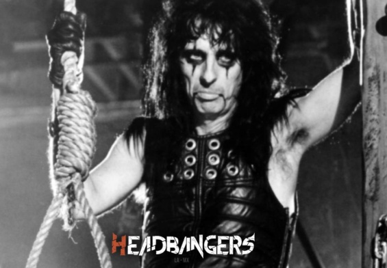 ¡Accidente en el escenario de [Alice Cooper] por un bastón volador!