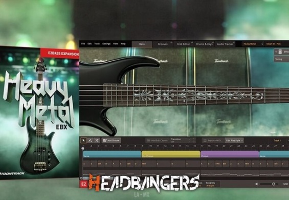 ¡Atención bajistas! [Toontrack] lanza Heavy Metal EBX para [EZbass]