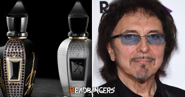 ¡Olor a oscuridad! [Tony Iommi] lanza nuevo tema junto a su propio perfume.