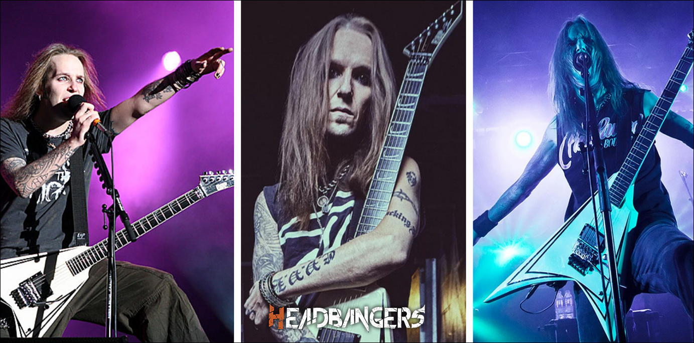 Mira a [Alexi Laiho] grabando poco antes de morir